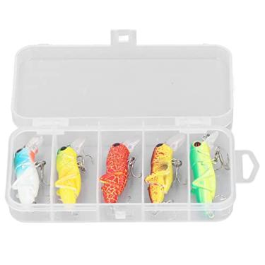 Imagem de aqxreight 5pcs de Gafanhoto Isca de Gafanhoto Pescador de Gafanho