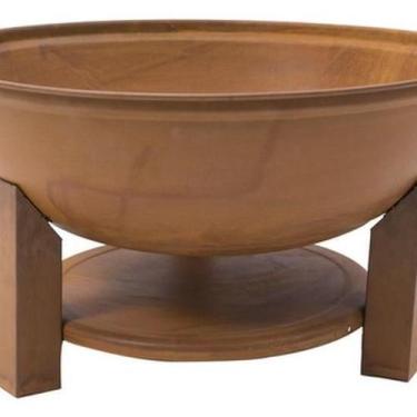 Imagem de Aquecedor Lareira Externa Braseiro Lenha Aço 32X57Cm Cobre - Naterial