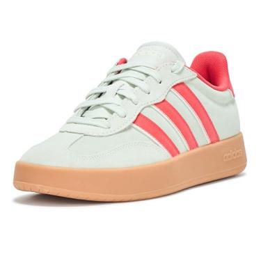 Imagem de adidas Tênis feminino Barreda, Verde linho/semi lúcido vermelho/branco maravilha, 41