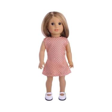 Imagem de Roupas De Boneca Fofa Vestido Uniforme Para Boneca De 43cm 18 Polegada