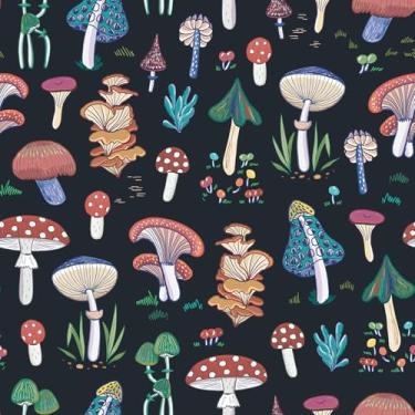 Imagem de CHIHUT Papel de parede autoadesivo vintage de 45 cm x 599 cm, papel de parede autoadesivo vintage para paredes de destaque, papel de contato removível na floresta, para gaveta, bancada, vinil