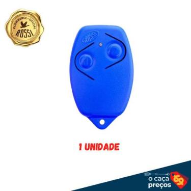 Imagem de Controle Remoto de Portão Rossi HCS 433mhz - AZUL - Rossi Portões