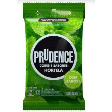 Imagem de Preservativo Prudence C & S Hortelã com 3 Unidades - Caixa Oculta