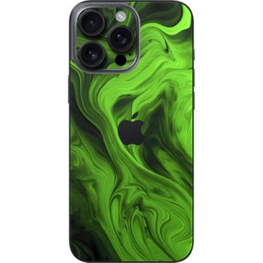 Imagem de Razer Skin: iPhone 16 Pro Max - Full Wrap - Premium 3M Cast Vinyl - Scratch Resistant - Unique Designs & Finishes - Easy Application - Acid Sludge
