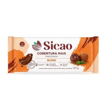 Imagem de Barra De Chocolate Blend Cobertura Mais 1,01Kg Sicao