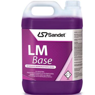 Imagem de Lm Base Lavagem Profissional De Superfícies Metálicas 5l - Sandet