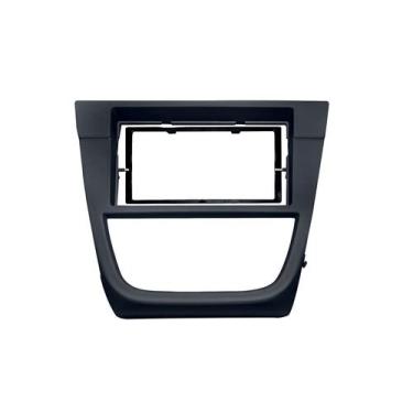 Imagem de Moldura 2 Din Gol Voyage Saveiro G5 2008 a 2012 Preto Expex - EPX 078 