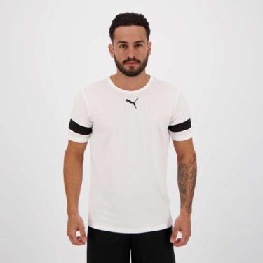 Imagem de Camiseta Puma Teamrise Branca, EG