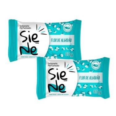 Imagem de Kit 2 Sabonete Perfumado em Barra Siene Flor de Algodão 85g