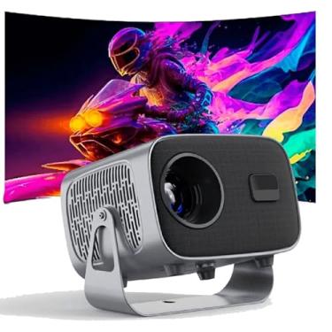 Imagem de Retro Projetor Datashow Portatil Wifi Espelha Celular A10