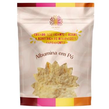 Imagem de Albumina Natural Premium | Marca Ca.Nuts (500g)
