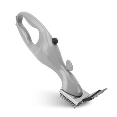 Imagem de Escova de churrasqueira, escova de aço inoxidável, escova portátil a vapor, para churrasqueira ao ar livre, escova de churrasqueira SteamScrub