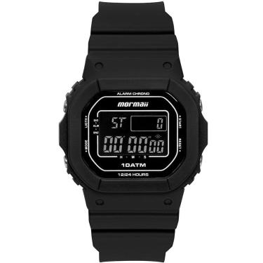 Imagem de Relógio MORMAII masculino digital preto MO0300JB/8P