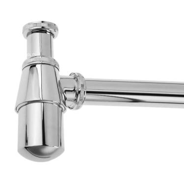 Imagem de Sifão Pia Cozinha Americana Metal Cromado 1.1/2 X 2`` Pol.