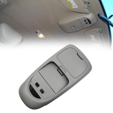 Imagem de Dasbecan Conjunto de console suspenso sem teto solar compatível com 2002 2003 2004 Ford F250 F350 F450 F550 Super Duty substitui # 2C3Z25519A70AAC 2C3Z-25519A70-AAC Painel de console de teto interno