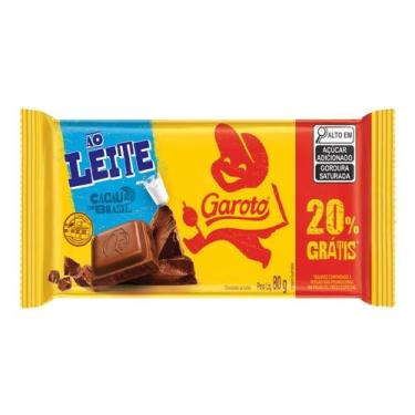 Imagem de Chocolate Garoto ao Leite 80g - Embalagem com 16 Unidades - Nestlé