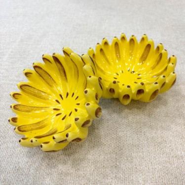 Imagem de Mini Fruteira/ Bowl Banana Cerâmica Amarelo Lima 6,5x14,5cm - Maison B