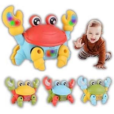 Imagem de Brinquedo Caranguejo Fujão Eletrônico com Movimento, Música e Luz - Im