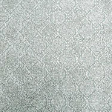 Imagem de Papel De Parede Geométrico Prata Col1013 - 10m X 0.53m