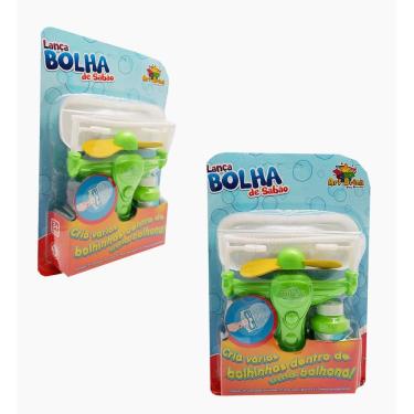 Imagem de Lança Bolha De Sabão Bolhas Grandes - Bubble Verde