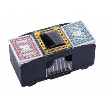 Imagem de Card Shuffler Poker On Battery para 2 baralhos com 4 pilhas AA