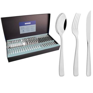 Imagem de Faqueiro Tramontina Pacific Inox C/ Acabamento Alto Brilho E Detalhes no Cabo 48 Pçs 66962144
