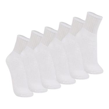 Imagem de Combo 6 pares de meia cano medio trifil original esportiva, 35-38, Bra