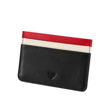 Imagem de Porta Cartão de Couro Tricolor São Paulo Original Premium - Mariart