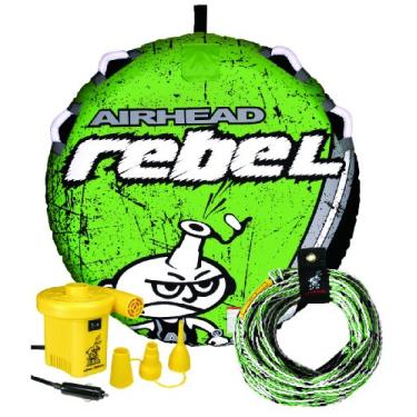 Imagem de Boia Kit Rebel Airhead Com Cabo E Inflador Lancha Jetski