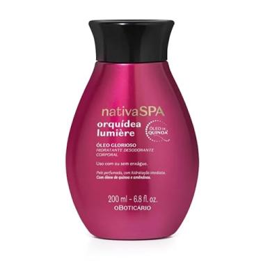Imagem de Óleo Glorioso Hidratante Desodorante Corporal Nativa SPA Orquídea Lumière 200ml