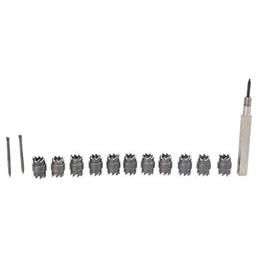 Imagem de Conjunto de Cortador de Solda de Ponto de 13 Unidades, Kits de Removedor de Corte Dupla Face de 3/8 Polegadas para Furadeira Elétrica, Ideal para Vários Materiais