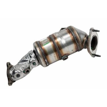 Imagem de GM Genuine Parts 12673972 Conversor catalítico de 3 vias do lado do passageiro com blindagem, flange, buchas, parafusos e parafusos