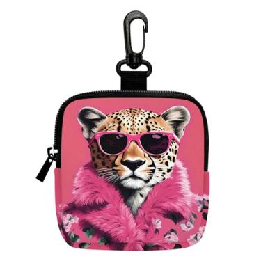 Imagem de Porta-chaves mini porta-moedas, bolsa multifuncional para chaves, moedas, fone de ouvido, batom 2, LCS multicolorido 28777, Tendência