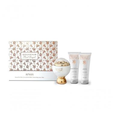 Imagem de Kit Afnan Floral Bouquet Feminino - Edp 100ml + Shower 100ml + Lotion 100ml