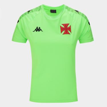 Imagem de Camisa Vasco Kappa Supporter Details Feminina-Feminino