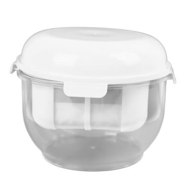 Imagem de Coador de iogurte, separador de soro de leite com mola, filtro de malha ultrafina, para iogurte grego caseiro, queijo