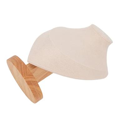 Imagem de Yinhing Colar de Jóias de Madeira Display Holder Elegant Bust Stand Multiuso para a Loja de Troca de Lojas Em Casa Mesa de Vidro (Bege)