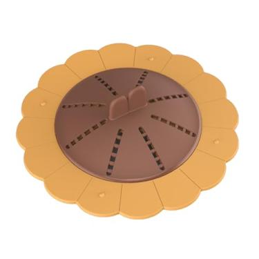 Imagem de YWBL-WH Filtro de Ralo Protetor de Banheiro Filtro de Piso Tampa de Pia de Chuveiro Rolha de Cabelo para Cozinha Banheiro Com Filtragem Eficiente Prevenção de Odores Fácil de Instalar (ORANGE)