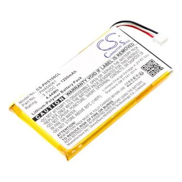 Imagem de 1200mAh Telefone sem fio Bateria de substituição, Compatível com S10A,S10A/38,S10H