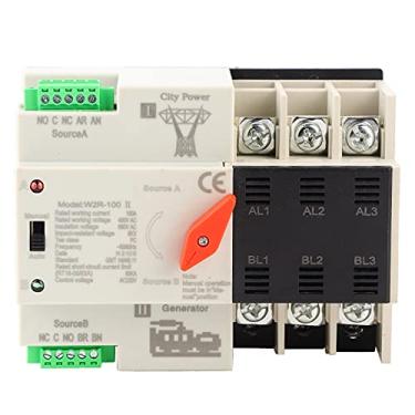 Imagem de Estink Interruptor de Transferência Automática de Energia Dupla Interruptor de Transferência Automática 3p 100a 50Hz para Caixa de Distribuição PZ30 Com Estrutura Compacta Transmissão