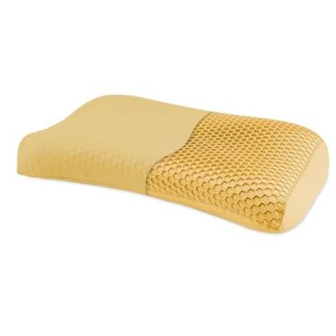 Imagem de Travesseiro de borboleta Pampkin NeuroFoam TPE – Travesseiro ortopédico cervical para dormir – Almofada refrescante de espuma viscoelástica para alívio da dor no pescoço – Suporte ergonômico para
