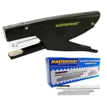 Imagem de Grampeador alicate mp887 metal 25f+5000 grampos-masterprint 