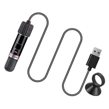 Imagem de predolo Aquecedor inteligente para aquário, pequeno, com entrada USB automática de 10W, ideal para aquários de tartarugas e como dispensador de água para