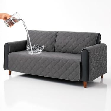 Imagem de Sures Capas de cadeira reclináveis à prova d'água – Capa para poltrona para meninos preguiçosos, fique no lugar para animais de estimação – cobertura de assento para sofá reclinável elétrico com