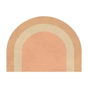 Imagem de Bothyi Papel de parede com arte geométrica, estêncil de pintura removível em PVC à prova d'água, adesivo removível para cabeceira de cama, quarto, L