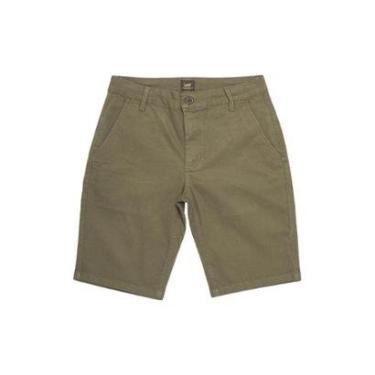 Imagem de BERMUDA SARJA VERDE MILITAR MASCULINA LEE REF:1677L-Masculino