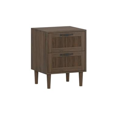 Imagem de Smart FENDEE Nightstan com gaveta de painel canelado