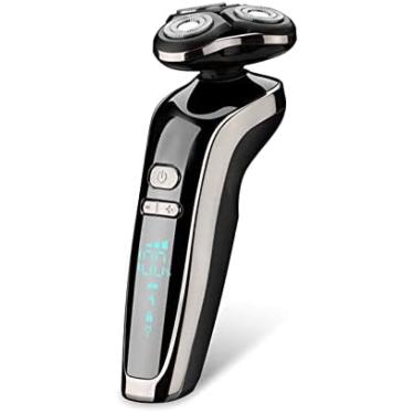 Imagem de Barbeador Elétrico Seco E Molhado, Barbeador Elétrico À Prova D'água, Barbeador Elétrico, Aparelho De Barbear Recarregável Com Visor Digital Inteligente Multifuncional, Artefato Para Lavar A Barba