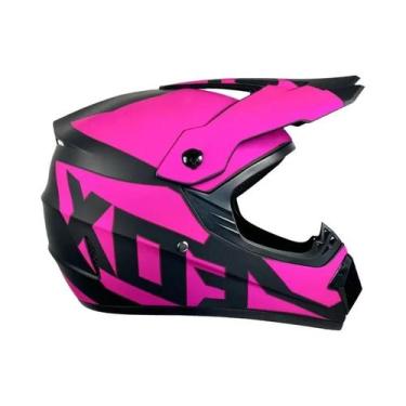 Imagem de Capacete Off-Road Certificado DOT Para Adultos E Crianças, Ideal Para 