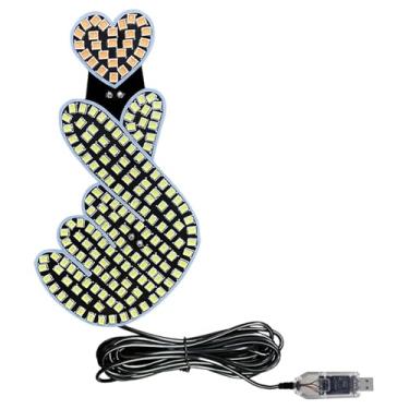 Imagem de Luzes LED para - Decorativo de Ambiente Dinâmico Plug-in,Decoração Automóvel,Para Para-brisas Janelas Portas de e Caminhão, Presente para Noite dos Namorados e Condução